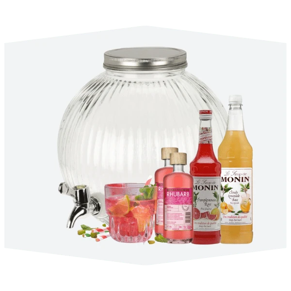 Cocktail-Sets mit Spender